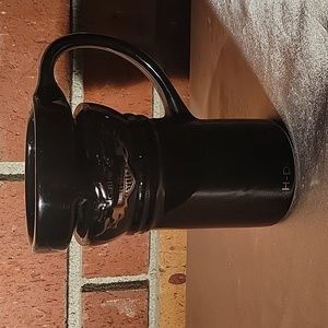 Harley Davidson Tall Ceramic Cup with Wings and Saying